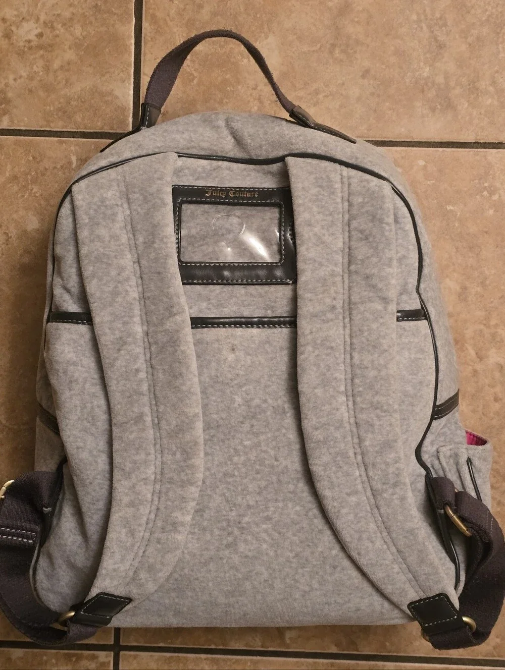 Vintage Juicy Couture Velour Backpack